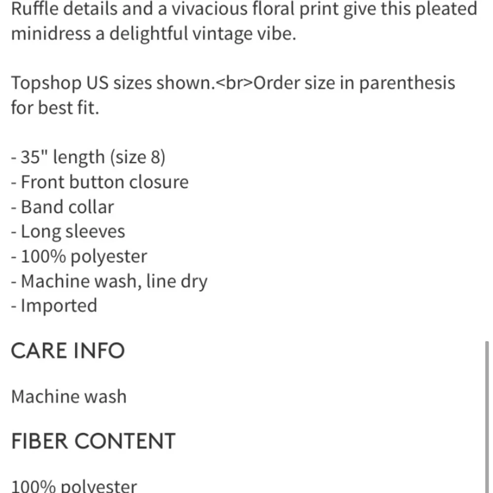Topshop brand new